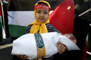 دختران موسسه ملائک: کودکان غزه مقاومت کنید، پیروزی از آن شماست