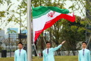 علم ايران يرفرف في افتتاح الألعاب البارالمبية الآسيوية