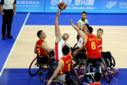 Iran’s wheelchair basketball team beat China in 2022 Asian Para Games