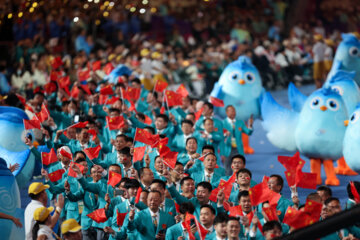 مراسم افتتاحیه چهارمین دوره بازی های پاراآسیایی- هانگژو