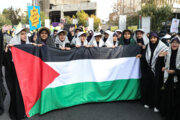 Schülerversammlung zur Unterstützung von Gaza-Kindern