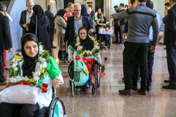 استقبال از کاروان پاراآسیایی هانگژو - مشهد