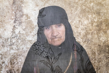 نازپری قبازاده ۸۱ اهل منطقه زیلایی روستای زیتون استان کهگیلویه و بویراحمد.