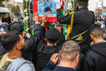 مراسم تشییع شهید محمدرضا کوشکی