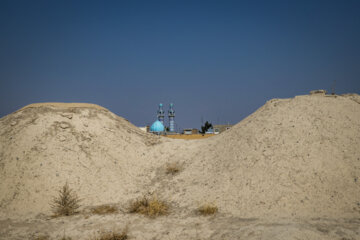 معماری پشت¬بام سرای نوذری اراک.