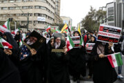 Marchas del 13 de Aban en Teherán
