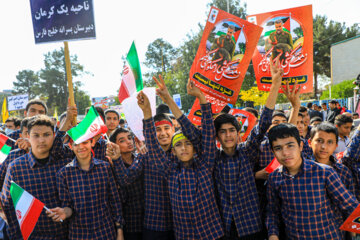 راهپیمایی سیزده آبان ۱۴۰۲- کرمان