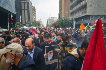 Marchas del 13 de Aban en Teherán
