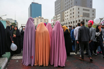 Marchas del 13 de Aban en Teherán
