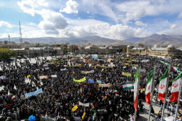 راهپیمایی سیزده آبان ۱۴۰۲- همدان