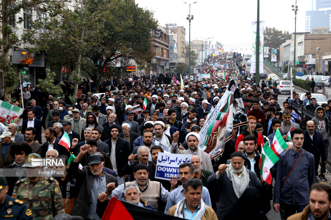راهپیمایی حمایت از مردم غزه در ۴۰ نقطه استان گلستان برگزار می‌شود