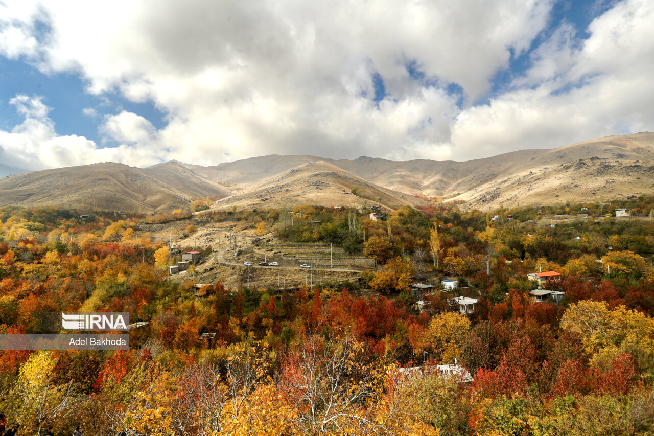 طبیعت پاییزی همدان