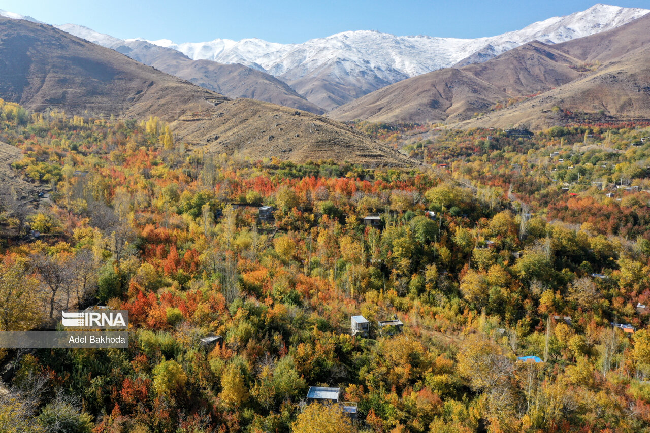 طبیعت پاییزی همدان