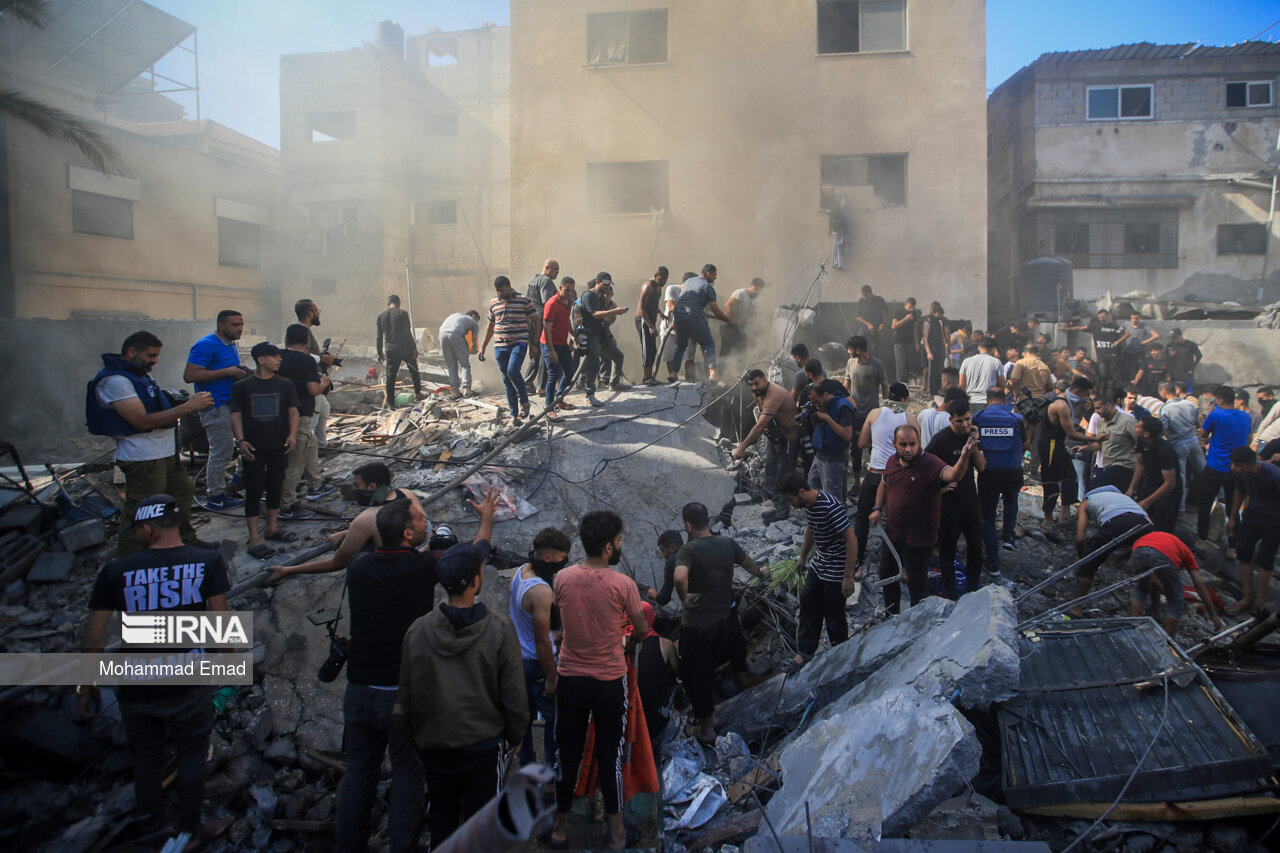 جنایات رژیم صهیونیستی در خان یونس