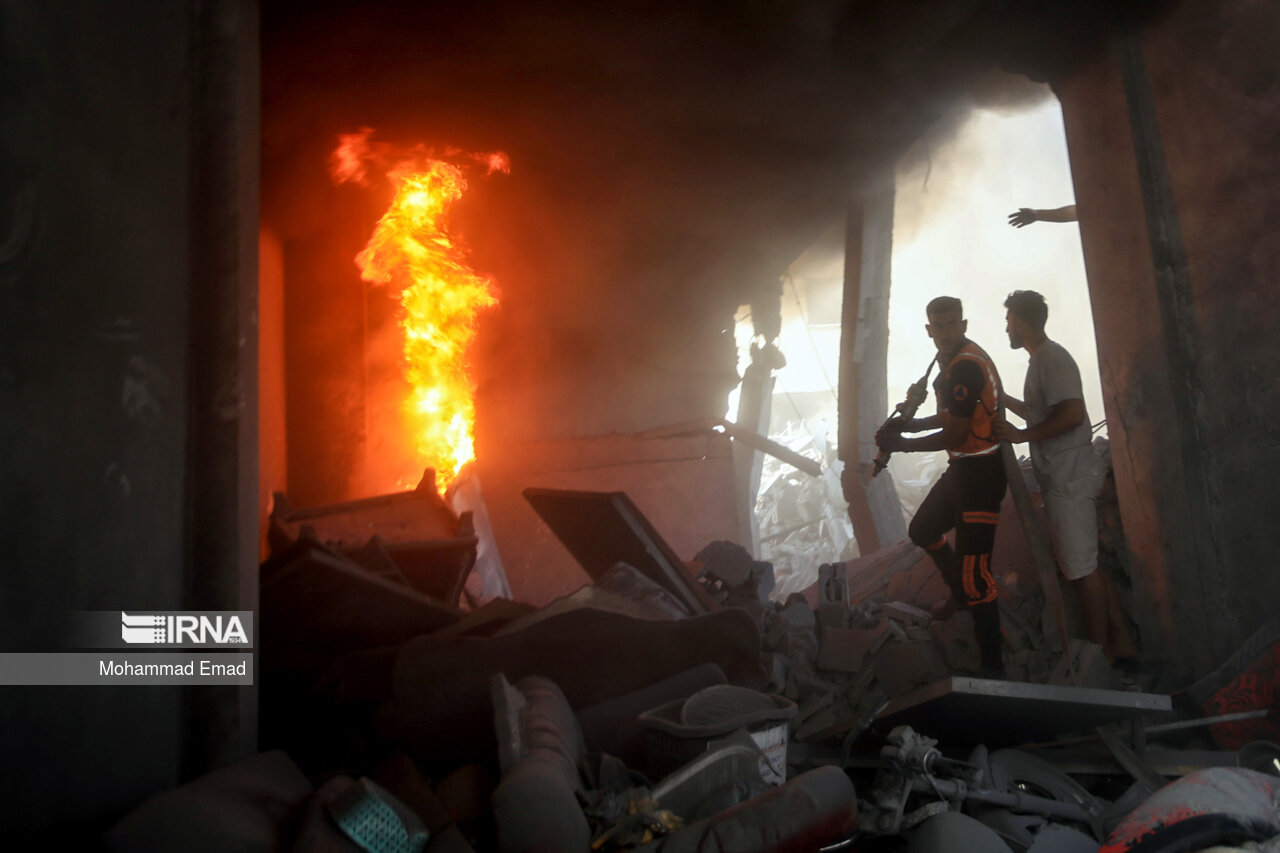 جنایات رژیم صهیونیستی در خان یونس