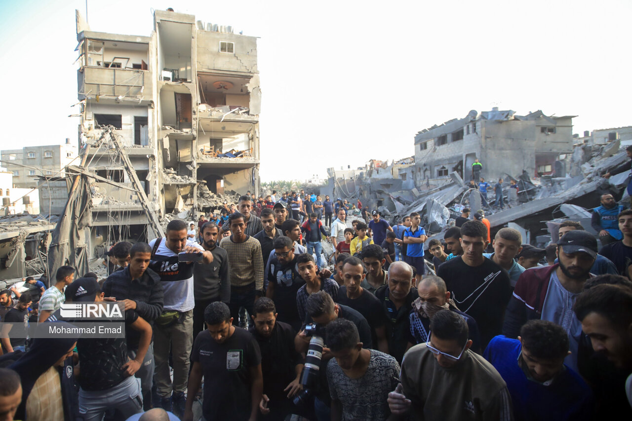 جنایات رژیم صهیونیستی در خان یونس