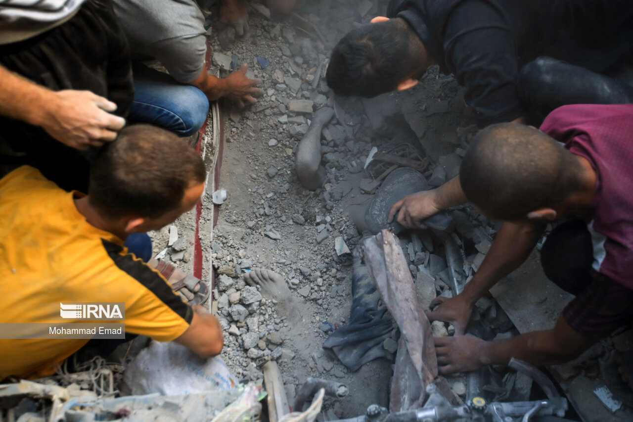 جنایات رژیم صهیونیستی در خان یونس