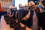 Afghan delegation tours Esfahan Steel Company