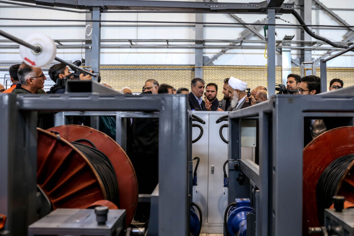افتتاح سامانه پرتودهی شتاب دهنده الکترونی celv_8 در قزوین