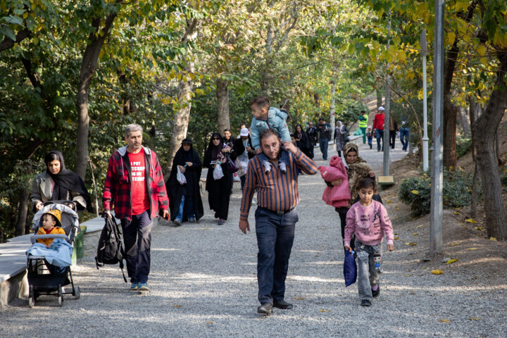 پیاده روی خانوادگی