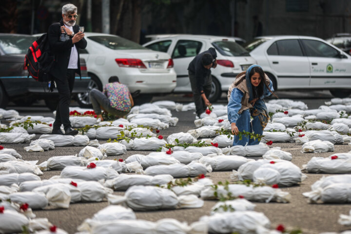 چیدمان «سمفونی کشته گان»