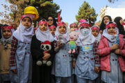 تجمع مردم در حمایت از کودکان غزه- بجنورد