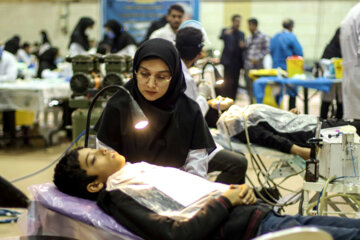 اردوی درمانی گروه جهادی الکفیل در بیرجند