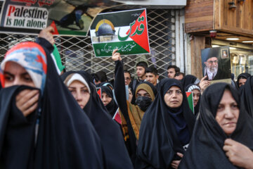راهپیمایی ضدصهونیستی در بجنورد