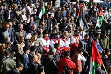 Manifestación antisraelí en todo Irán
