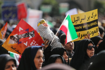 Manifestación antisraelí en todo Irán
