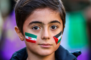 تجمع مردم در حمایت از کودکان غزه- زنجان