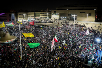 تجمع مردم در حمایت از کودکان غزه- مشهد