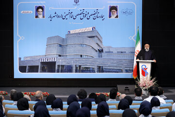 سخنان رئیس جمهور در مراسم افتتاح بیمارستان امام‌خمینی (ره) شهریار