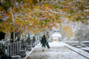 Snowfall in Iran’s Hamedan