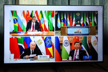 La réunion virtuelle d'urgence du groupe BRICS sur Gaza 