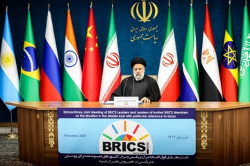 La réunion virtuelle d'urgence du groupe BRICS sur Gaza 
