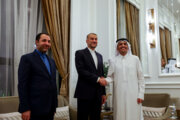 Amir Abdollahian trifft sich mit dem Außenminister von Katar