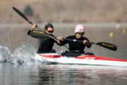 Iran’s women canoeing championships