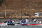 Соревнования по академической гребле среди мужчин прошли на тегеранском озере Азади