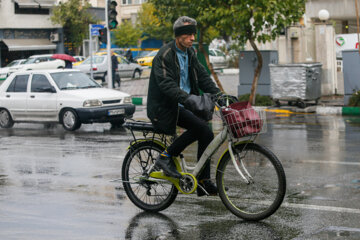 بارندگی پاییزی در تهران