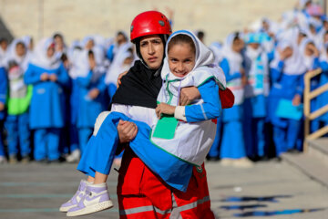 مانور زلزله و ایمنی در کرمانشاه