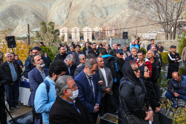 تشییع و خاکسپاری پیکر «پروانه معصومی»