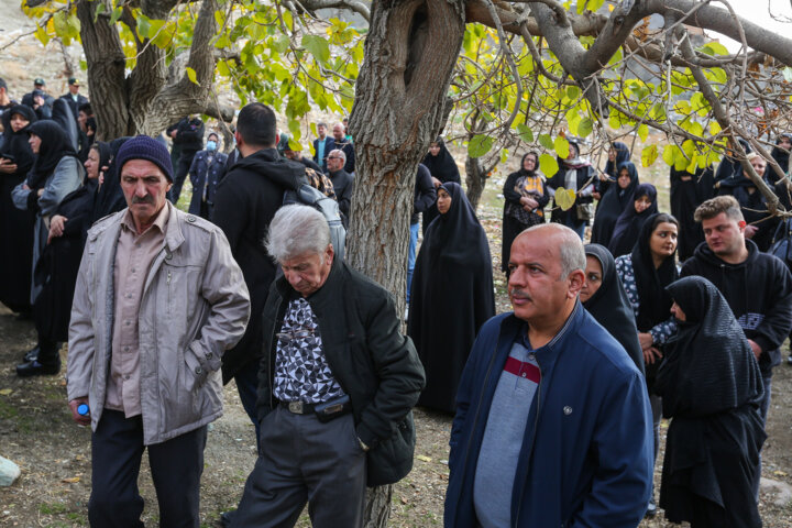 تشییع و خاکسپاری پیکر «پروانه معصومی»