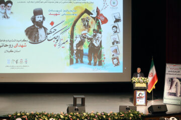 سخنرانی «اسداله عباسی» استاندار گیلان در یکصد و دومین سالگرد شهادت میرزاکوچک خان جنگلی