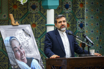 سخنرانی «محمدمهدی اسماعیلی» وزیر فرهنگ و ارشاد اسلامی در مراسم ترحیم «پروانه معصومی»