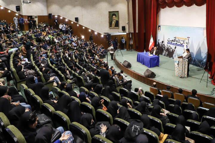 حضور وزیر کشور در دانشگاه شهید چمران اهواز