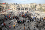 حمله پهپادی رژیم صهیونیستی علیه فلسطینیان در شمال رفح
