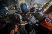 بمباران منازل مسکونی غزه ادامه دارد/۳۳ شهید در حملات جدید + فیلم