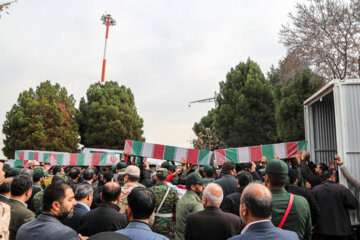 استقبال از پیکر ۱۲  شهید گمنام در مشهد