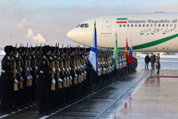 Le président iranien, Ebrahim Raissi, en visite officielle en Russie, le jeudi 7 décembre 2023 (Photo : Site Web présidentiel de la RII)